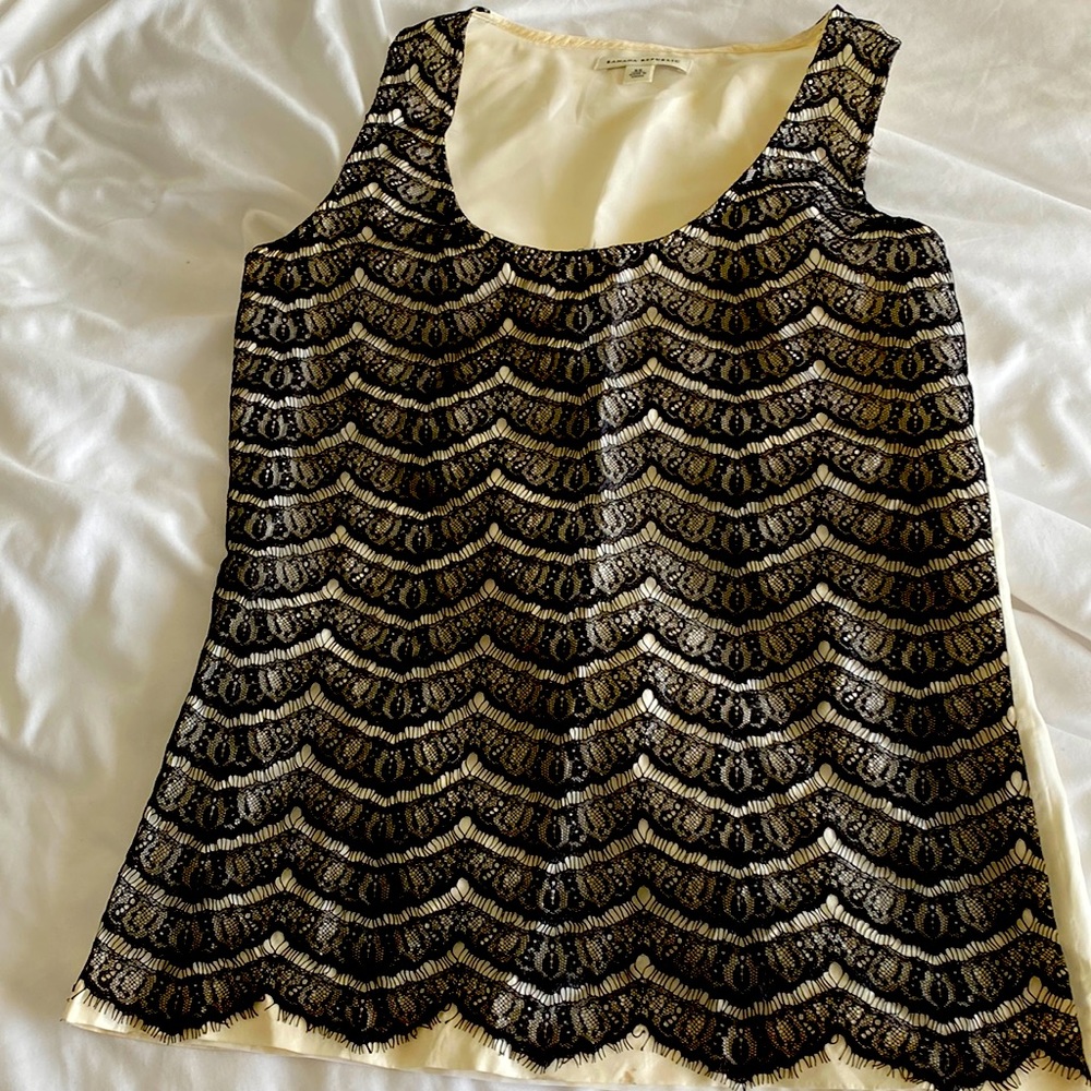 Banana Republic lace tank